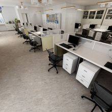 GKBM Greenpy MJ-S6012 Home Deco Fireproof Click Bright Chestnut Stone Composite SPC Flooring thumbnail-5