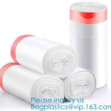 Customized Carry Out Jumbo T Shirt Bags OEM Biodegradable Corn Starch Bio Compostable Bags For Shopping thumbnail-3