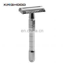 High Quality Eco Friendly Stainless Steel Adjustable Shaver Butterfly Safety Razor thumbnail-4