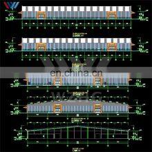 WZH Low Cost Modular Electric Motorcycle European Prefab Warehouse With Shelves thumbnail-5