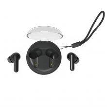 Transparent BT Mini True Wireless Earbuds Headphones TWS Earbuds With Lanyard thumbnail-1