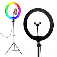 2023 New Style 12inch 360 Rotation Foldable Ring Light Selfie Ring Light for Mobile Ring Light Makeup thumbnail-6