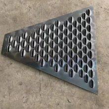 Industrial Safety Anti-slip Products, Galvanized Alligator Mouth Anti-slip Plate, Stair Tread, Perforated Plate thumbnail-2