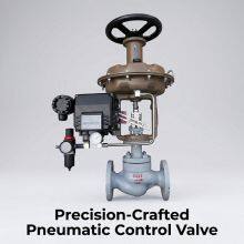 JIS Compliant Air Flow Control Valve With Positioner for Automated Production Lines thumbnail-4