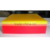 Ultra High Molecular Weight (UHMW) Polyethylene Double Color Board Two Layer Two Colors Smooth Surface