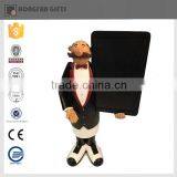 2015 Hot Sell Kitchen Decoration Black Board Resin Chef Figurines thumbnail-1