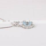 Wholesale Luxurious American Diamond 18K Gold Jewelry Necklace thumbnail-4