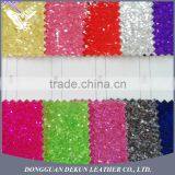 Wholesale Special Packaging Printed Glitter Pvc Leather Fabric thumbnail-4