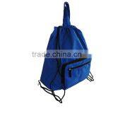 Cheap Drawstring Bag With Front Zipper Pocket