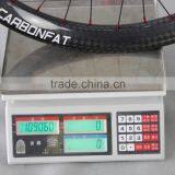 2015 ICAN BIKES 26er Carbon Fatbike Wheels 65mm Width Thru Axle 32h Fat Bike Carbon Wheelset thumbnail-5