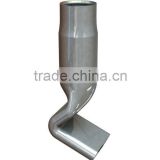 Cast-in socket with wavy end