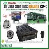 Mini 4ch Mobile Dvr With Dual sd Card 3G WIFI GPS H.264 Dvr TF Card Mdvr thumbnail-1