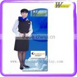 new style advertising exhibition and promotion cardboard standee design