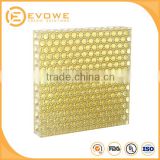 Durable waterproof wall eco-friendly translucent honeycomb resin panels