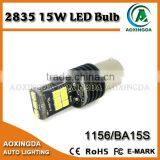 1156 BA15S BAU15S 2835 CHIP 15W High Intense LED Bulb thumbnail-1
