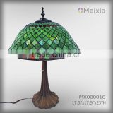 MX000018 stained glass table lamp wholesale tiffany lamp reproduction for wholesale home decoration piece