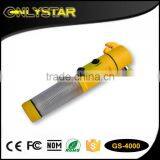 Onlystar GS-4000 ABS knife hammer magnetic plastic multifunction flashlight