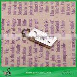 Sinicline New Silver Brand Logo Metal Tag for Bag