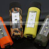 Fashion Hand Crank Flashlight Dynamo LED Torch Camping Tent Lighting thumbnail-6