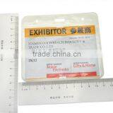 Clear PVC Name Badge Holder for Fair thumbnail-2