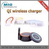Wireless charger for furniture desk with USB Port & USB Cable +Wireless receiver for IOS and android mobile phone accessories