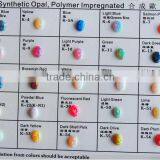 Wholesale Simulated Austria Crystal Silver Heart Shape Fire Opal Pendant thumbnail-2