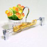 New Fashionable Bamboo Hanger With Metal Rack thumbnail-1