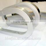 OEM extruded aluminum tube or pipe bending for Fitness/Wellness Equipment Metal frame with Precise Assembling