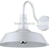 Vintage Simple Wall Sconce With Painting Black White Red and Plating Copper W4031 thumbnail-4