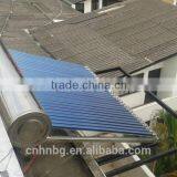 2016 High Quality Vacuum Tube Type Solar Water Heater Roof System(Manufacturer) thumbnail-5