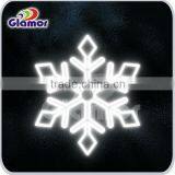 UL CUL CE Approval White Color Led Snowflake Motif Light for Wedding Decoration