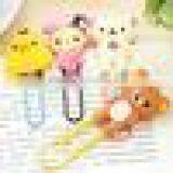 Big Metal Rubber Cute Chicken Personalized Paper Clip Metal Spring Clips thumbnail-3