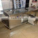 Ice Cream Application and New Condition Ice Cream Roll Machine thumbnail-2