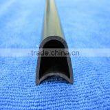 Black corner extrusion triangle tube