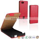 Filp up and Down PU Leather Mobile Phone Case for Sony Xperia J ST26i thumbnail-1