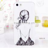 2014 Wholesale Carton Picture Plastic Phone Case for Iphone 5/5s Shenzhen