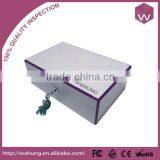 Gray Purple Lining Wooden Luxury KeyLock Jewelry Boxes For Girl thumbnail-2