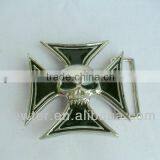 Metal Skeleton Head Bell Buckle thumbnail-1