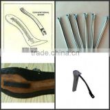 51#steel shoe accessories shoe tube for high heel shoe