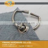 Factory Direct Sale High Quality Nickel D Shape Book Ring With Screw thumbnail-4