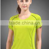 Wholesale 100 Polyester Cut and Sew T-shirt Custom for Women China Supplier thumbnail-2