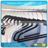 Hot Selling Black Velvet Suit / Coat Hanger/Coat Hanger With Notches in Home thumbnail-4