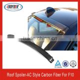 2013 rear roof spoiler carbon fiber AC Style wing lip FOR BMW F10 5 series