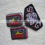2015 Hot Sale Iron-on Skullcandy Embroidery Patch Wholesale