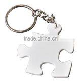 Polymer Puzzle Keychain, Key Chain for Sublimation, Printable Key Chain, Puzzle and Key Chain