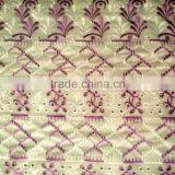 CHINA SUPPLIER T/C HEAVY ALLOVER EMBROIDERY FABRIC thumbnail-5