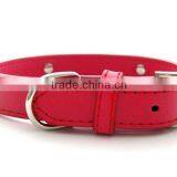 Western Bone Stud Fashion Genuine Leather Pet Collars For Dog Cat thumbnail-6