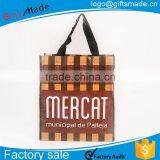 Promotional Laminated Reusable Shopping Tote Non Woven Bags thumbnail-2