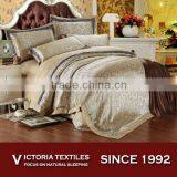 luxury yarn dyed jacquard deep pocket comforter sheets set