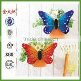 Set of 2 Hanging Glass Butterfly Flower po Holders thumbnail-1